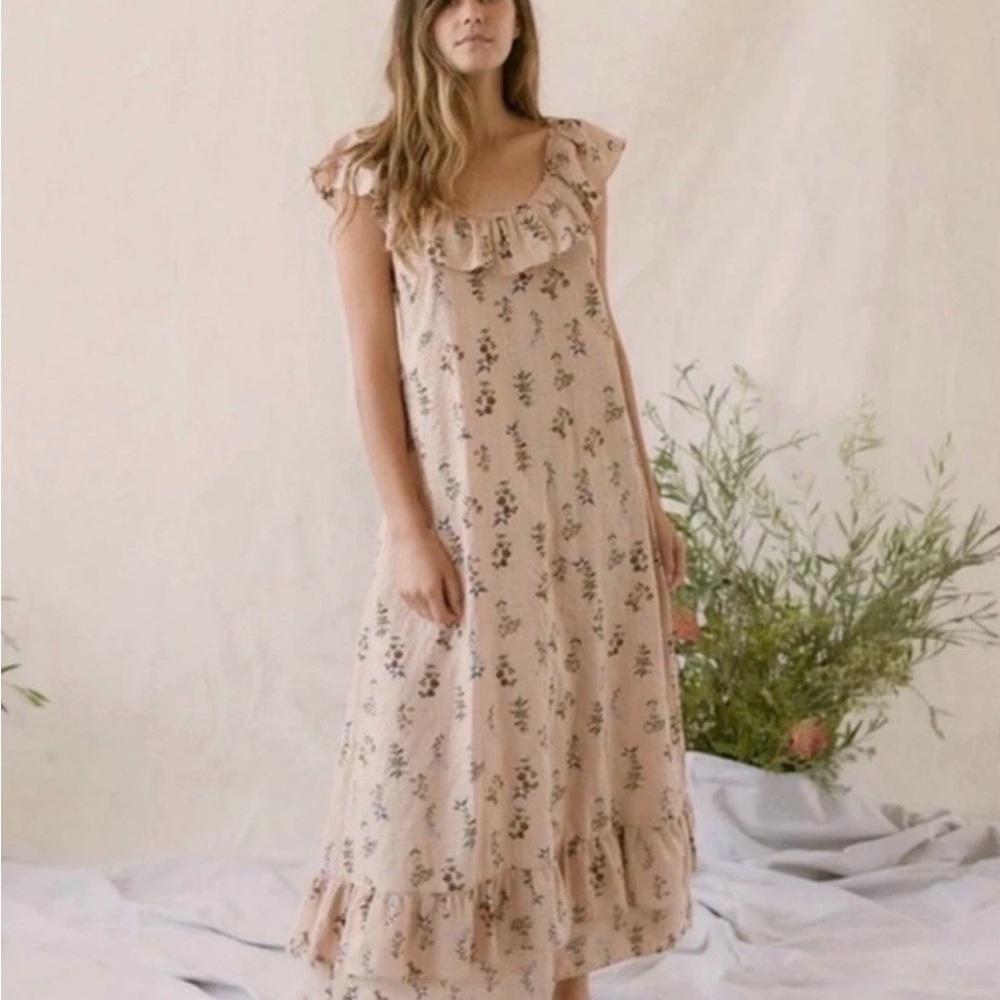 Christy Dawn Colette Dress Floral Ruffle Maxi Dress
